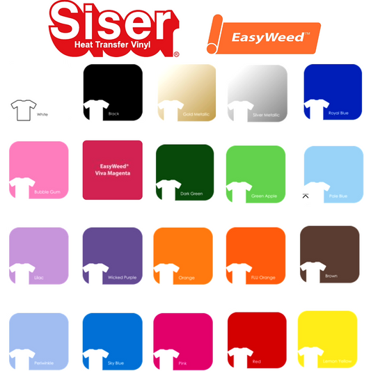 Siser Easyweed Heat Transfer Vinyl